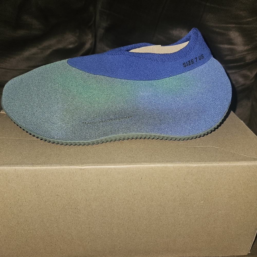 Yeezy Knit RNR,7, Blue & Green